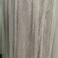 Formal Dress Mesh Overlay Strapless