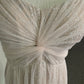 Formal Dress Mesh Overlay Strapless