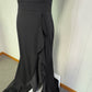 Formal Dress High Neck with Ruffle