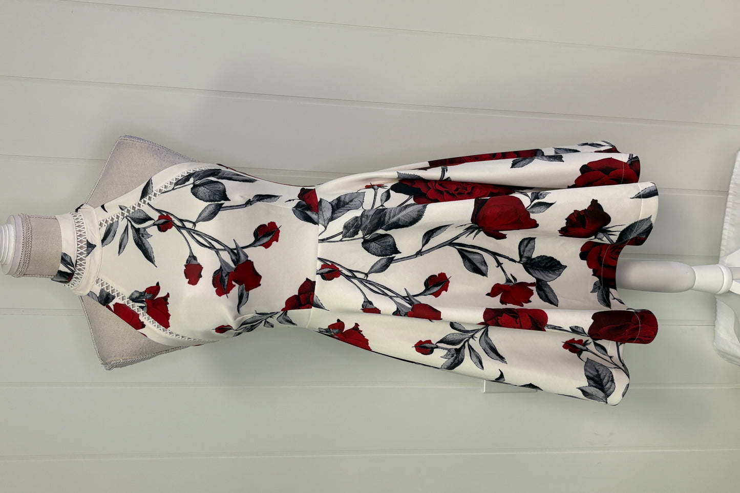 Formal Flare-Out Floral Dress