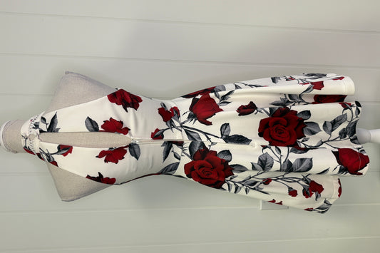 Formal Flare-Out Floral Dress