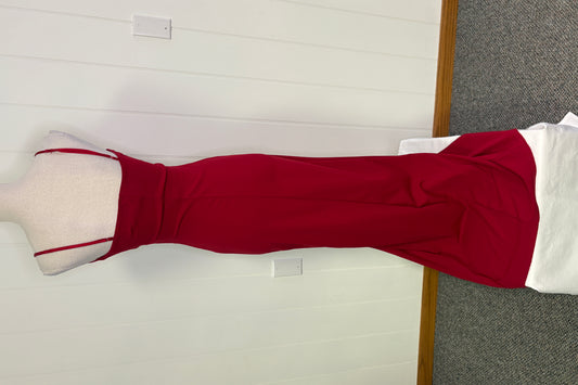 Formal Floor Length Dress with Leg Slit