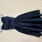 Formal Silky Dress with Mesh Underneath