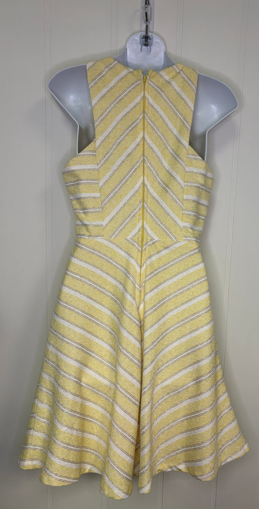 Formal Dress Stripe A-Line Style