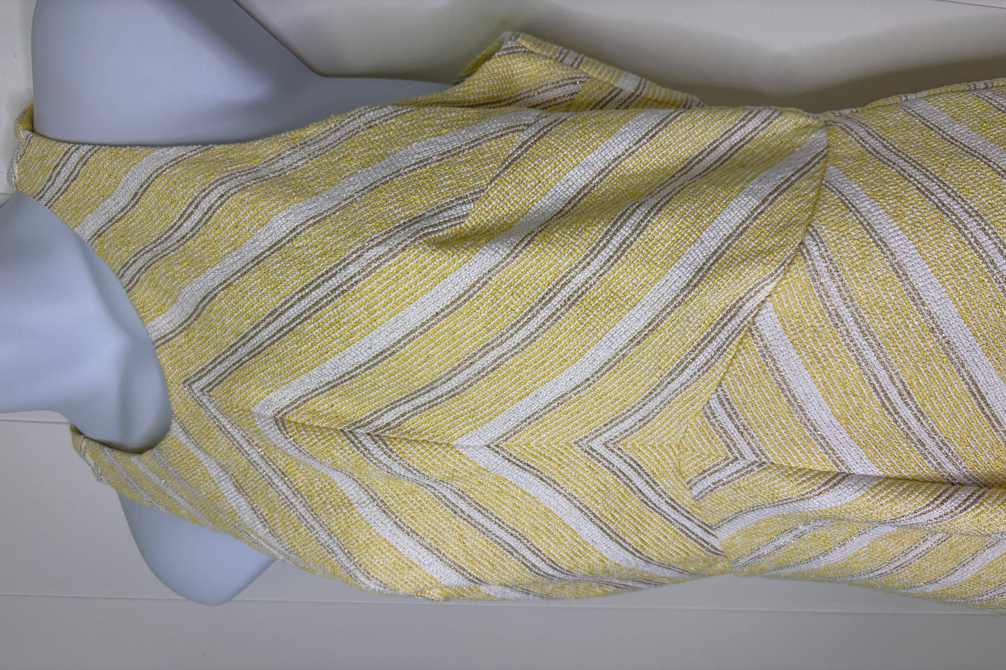 Formal Dress Stripe A-Line Style