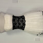 Formal Dress Sparkly with Lace Waist