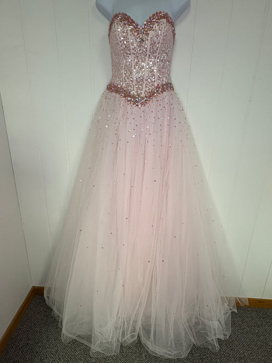 Formal Dress Sequin Corset Ballgown