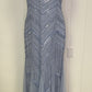 Formal Dress Mesh Overlay Mermaid Style