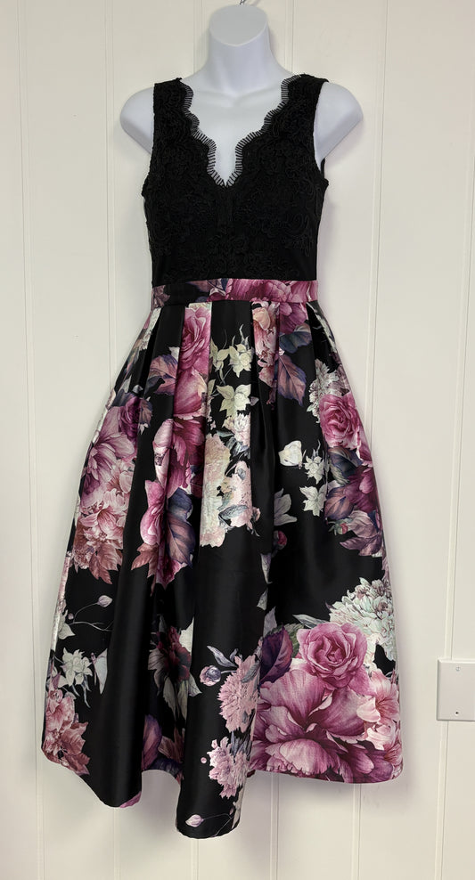 Formal Stitched Floral Dress