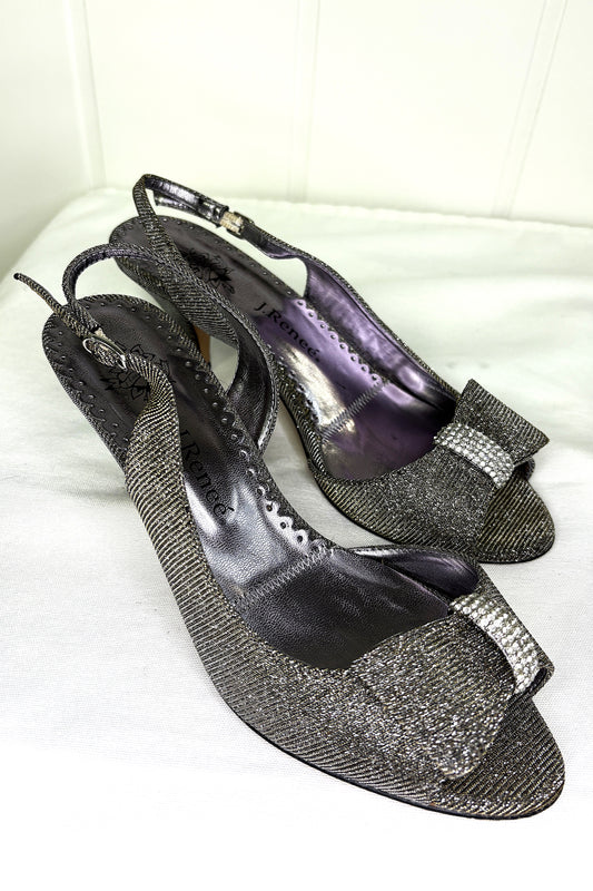 Formal Heels with Sparkly Rhinestones