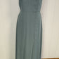 Formal Dress High Neck w/Leg Slit