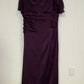 Formal Dress Sheer Overlay w/Rouching in Front