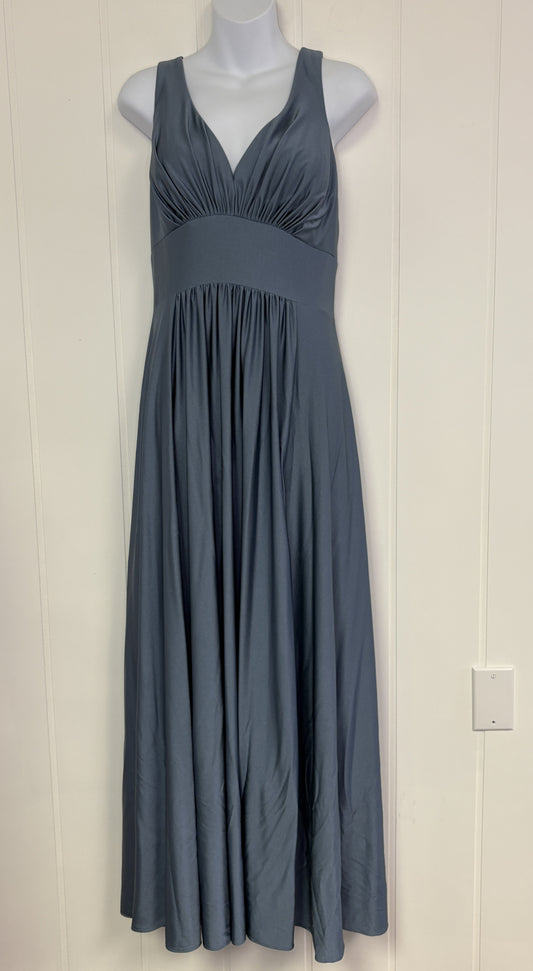 Formal Satin Dress w/Pockets