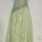 Formal Lace Bodice Dress w/Tie Back