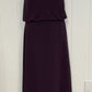 Bridesmaid Dress Sheer Overlay