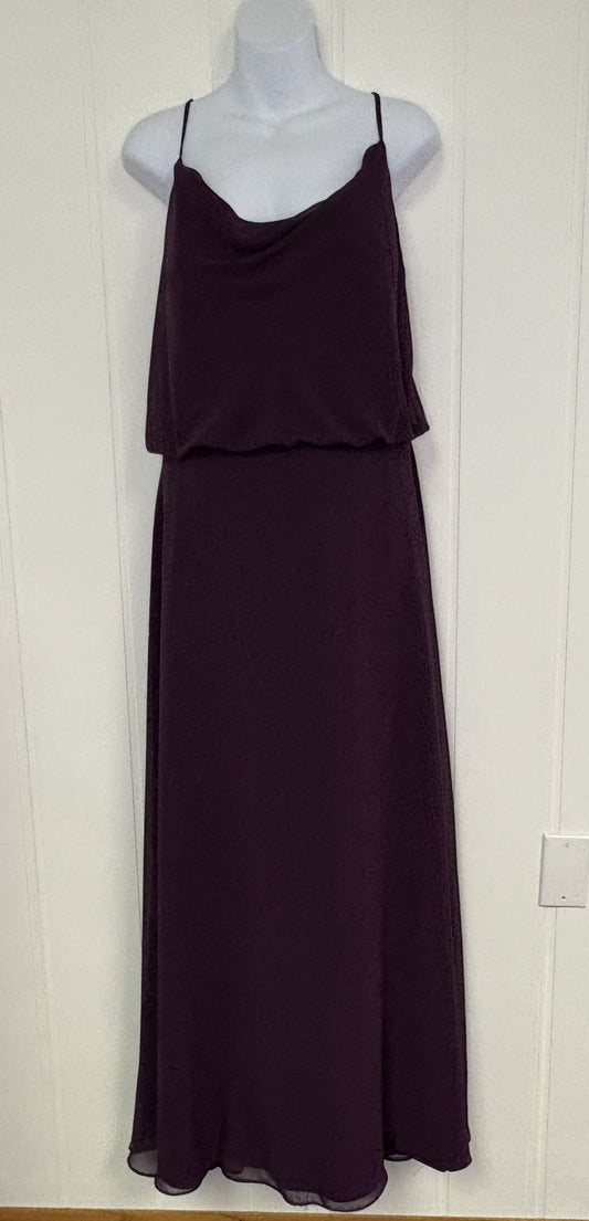 Bridesmaid Dress Sheer Overlay