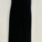 Formal One Shoulder Velvet Beaded Dress