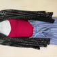 Animal Print Mesh Blouse Jacket