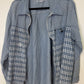 Lightweight Plaid Denim Jacket