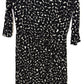 Stretchy Knit Dress w/Side Tie