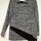 Tunic Sweater w/Sheer Ruffle
