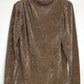 Velour High Neck Sweater