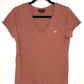 Solid V-Neck T-Shirt