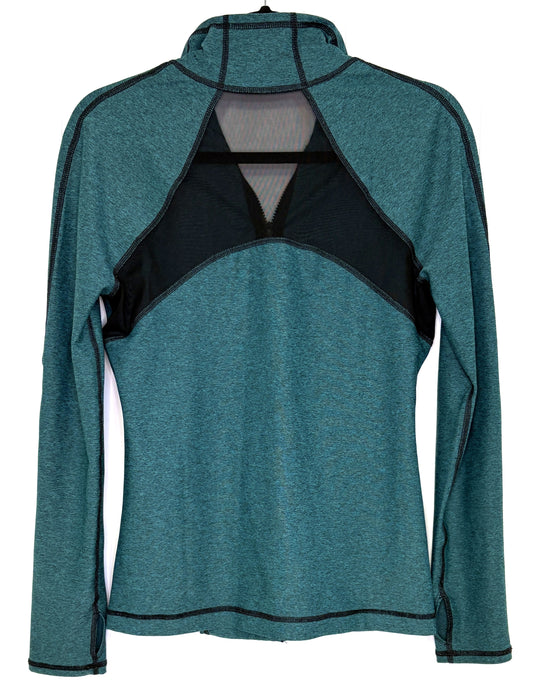 Athletic Zip/Mesh Cut Jacket