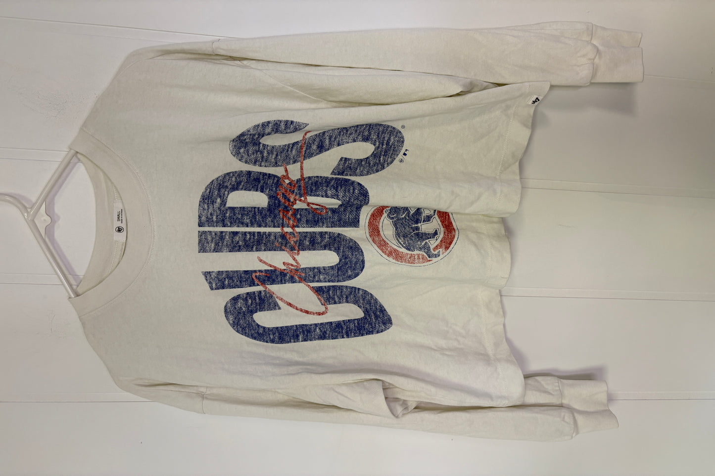 Cubs Cropped Long Sleeve