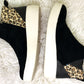 TOMS Animal Print Zip Booties