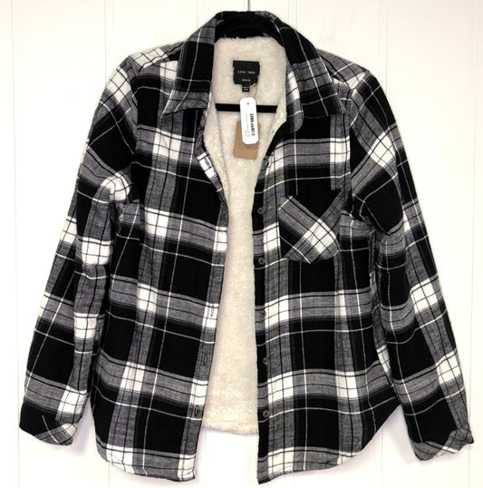 Plaid Sherpa Lined Shacket