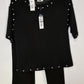 Rhinestone Lined Knit Pants