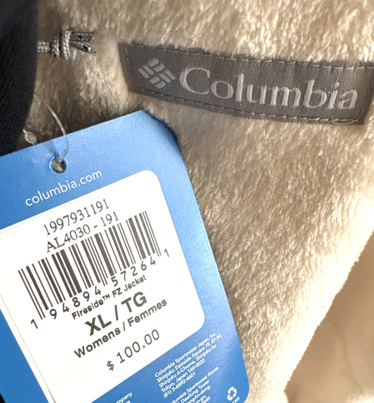 Columbia Full Zip Sweater