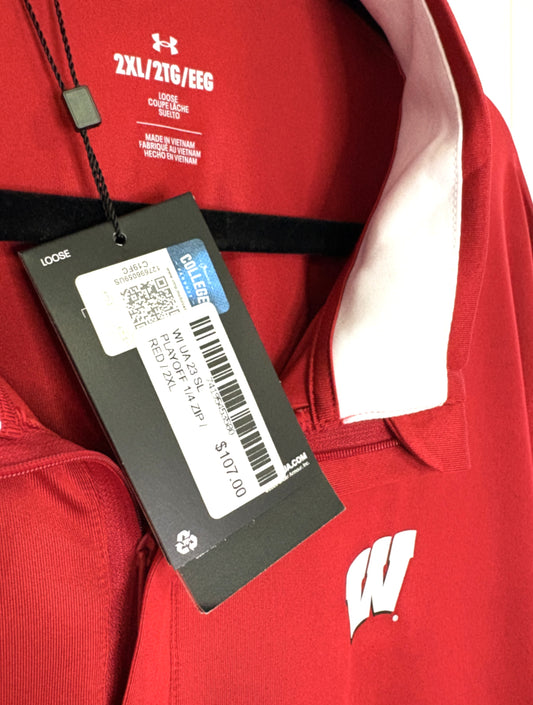 Wisconsin Badger 1/4 Zip Shirt