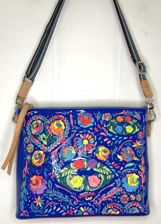 Consuela Embroidered Flwr Handbag