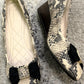 Cole Haan Snake Bow Wedges