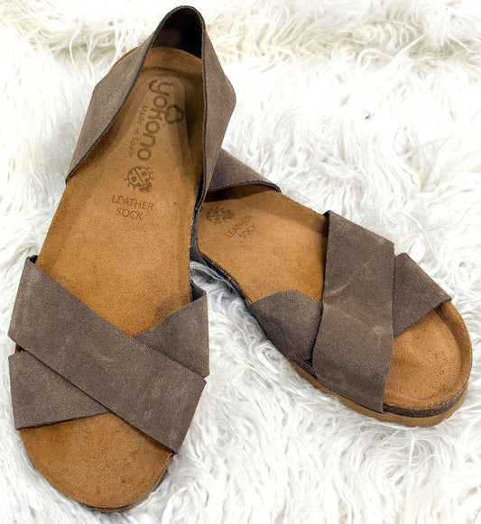 Yokono Leather Cork Sandals