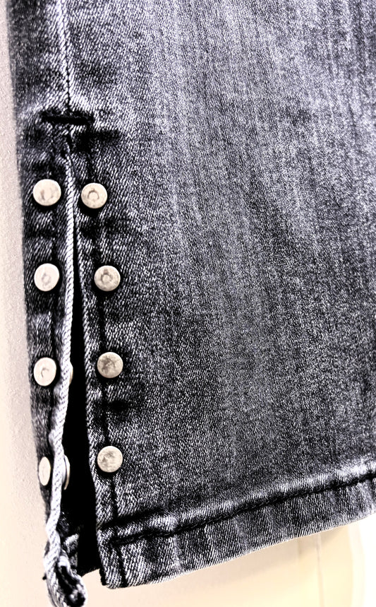 Tribal Jeans w/Slit Ankle Detail