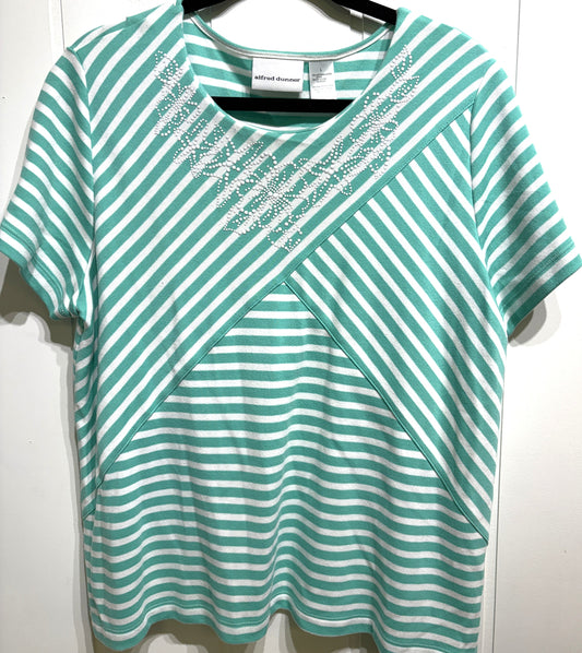 Alfred Dunner Patterned Knit Top
