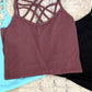 Zenana Outfitters Crisscross Cami