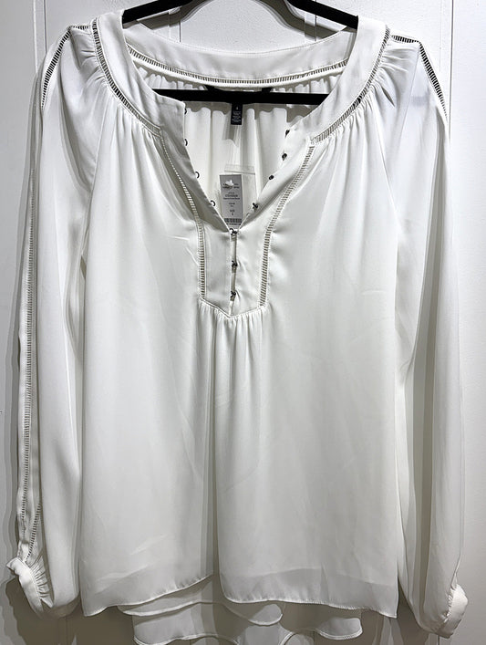 WHBM Sheer 'Empire' Blouse