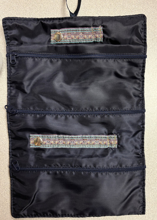 Tri-Fold Makeup Pouch