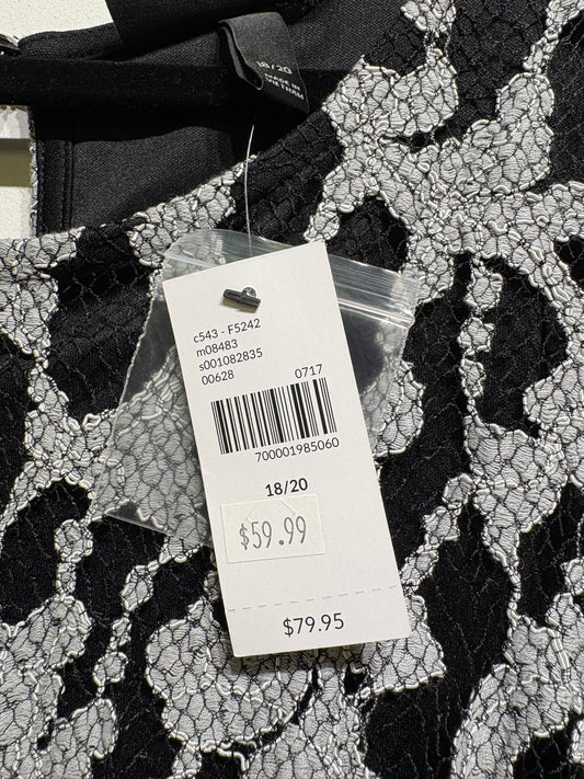 Lane Bryant Lace Overlay Dress