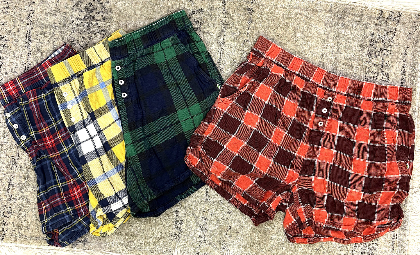 Aerie Flannel PJ Shorts