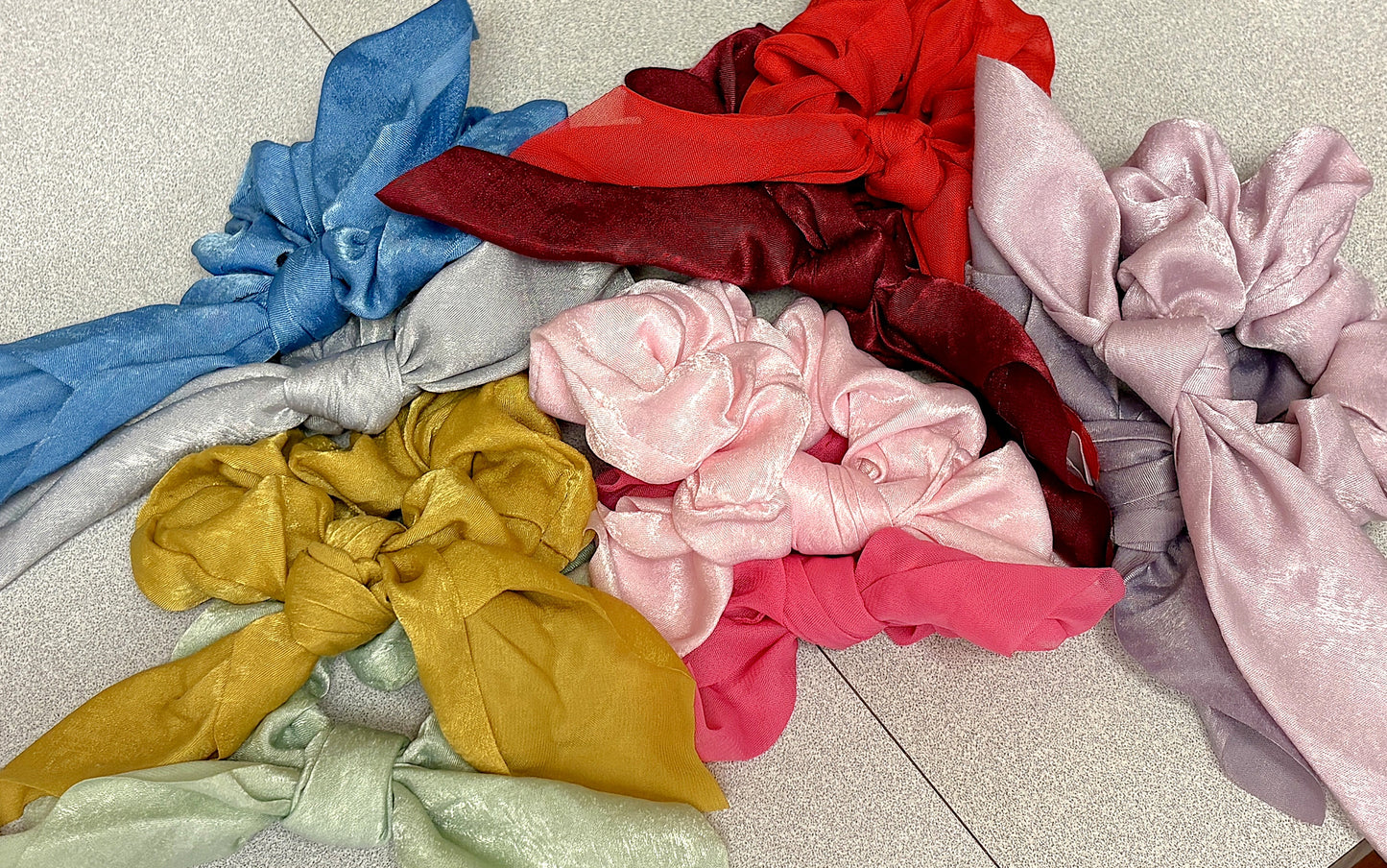 Bow Tie Scrunchies