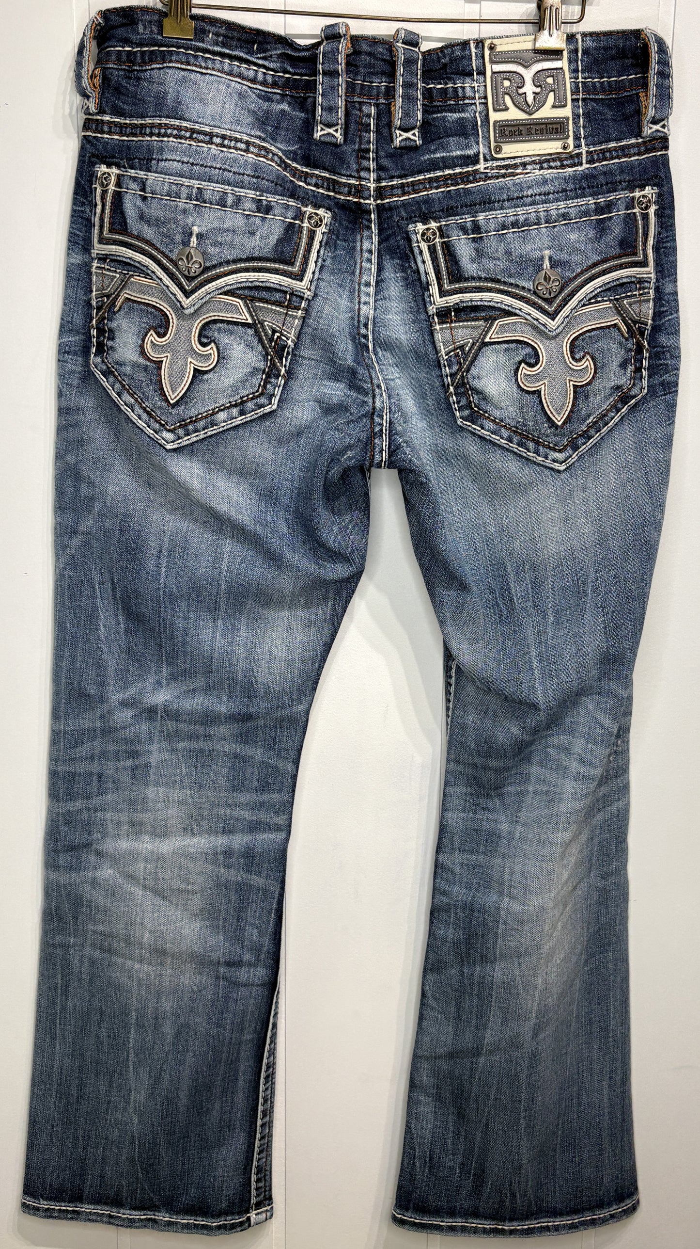 Men's Rock Revival Wade Boot Jeans