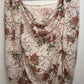 Anthropologie Puff-Shoulder Lace Top