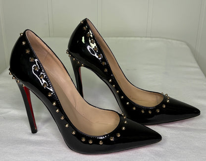 Studded Pointed Toe Heels