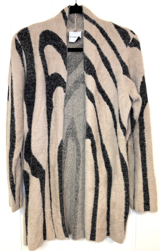 Cyrus Zebra Cardigan