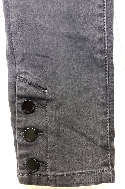 Ankle Button Denim Jeans